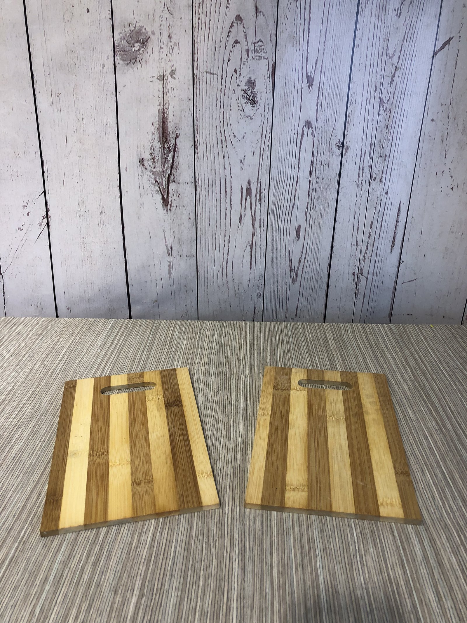 Bandeja Madera Rectangular Con Agarradera Y Vetas