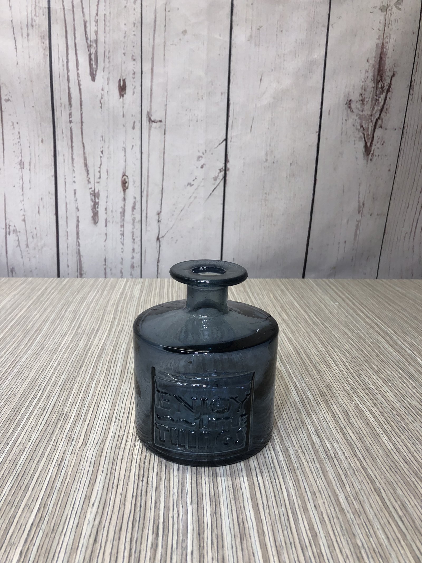 Jarron Vidrio Azul Enjoy Little