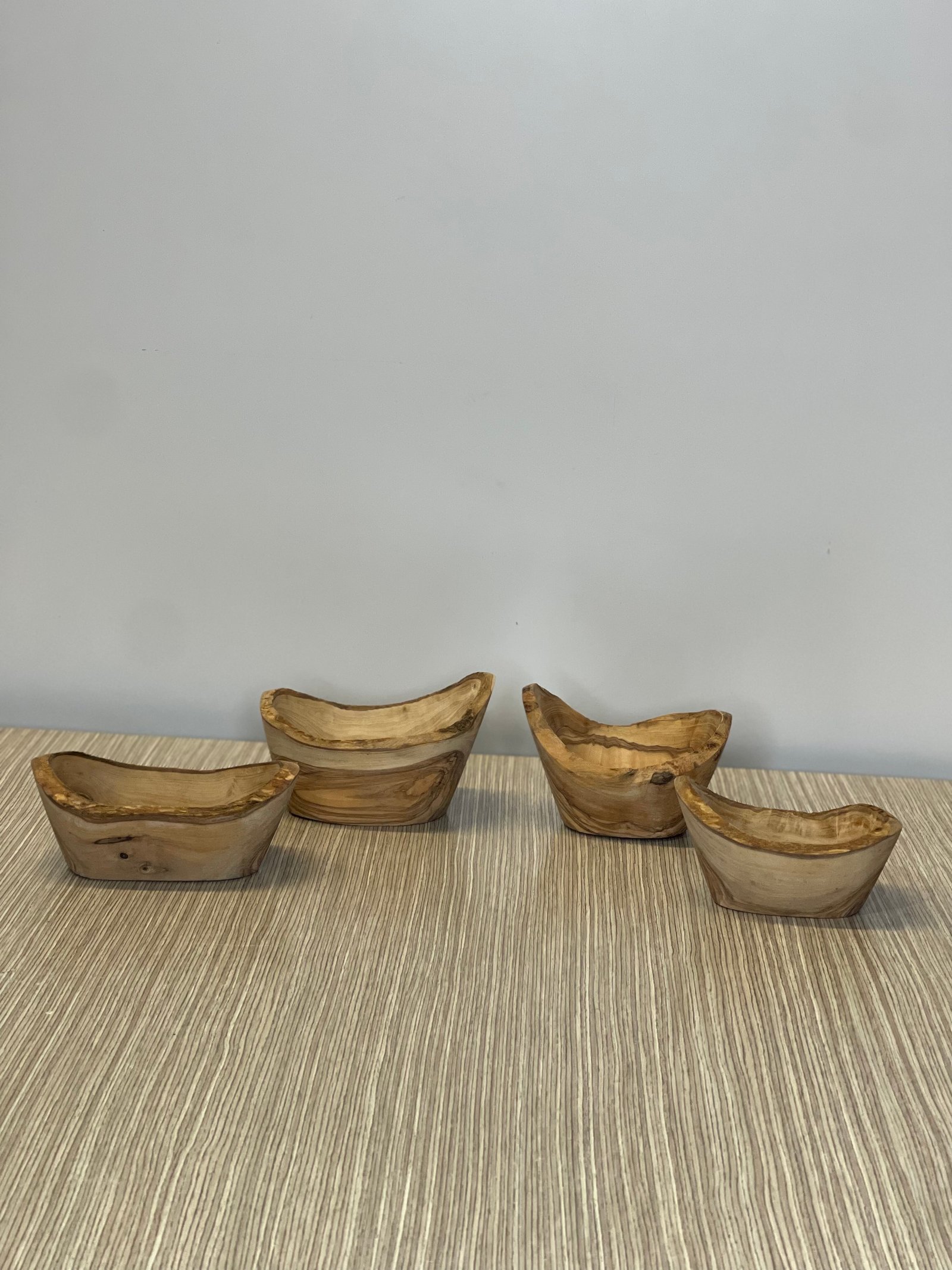 Salsera Madera Cafe Ovalada 