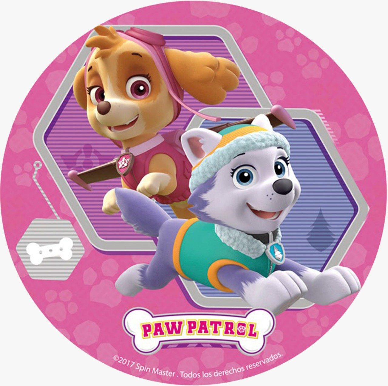 Placa Redonda Skye Y Everest 50 Diámetro