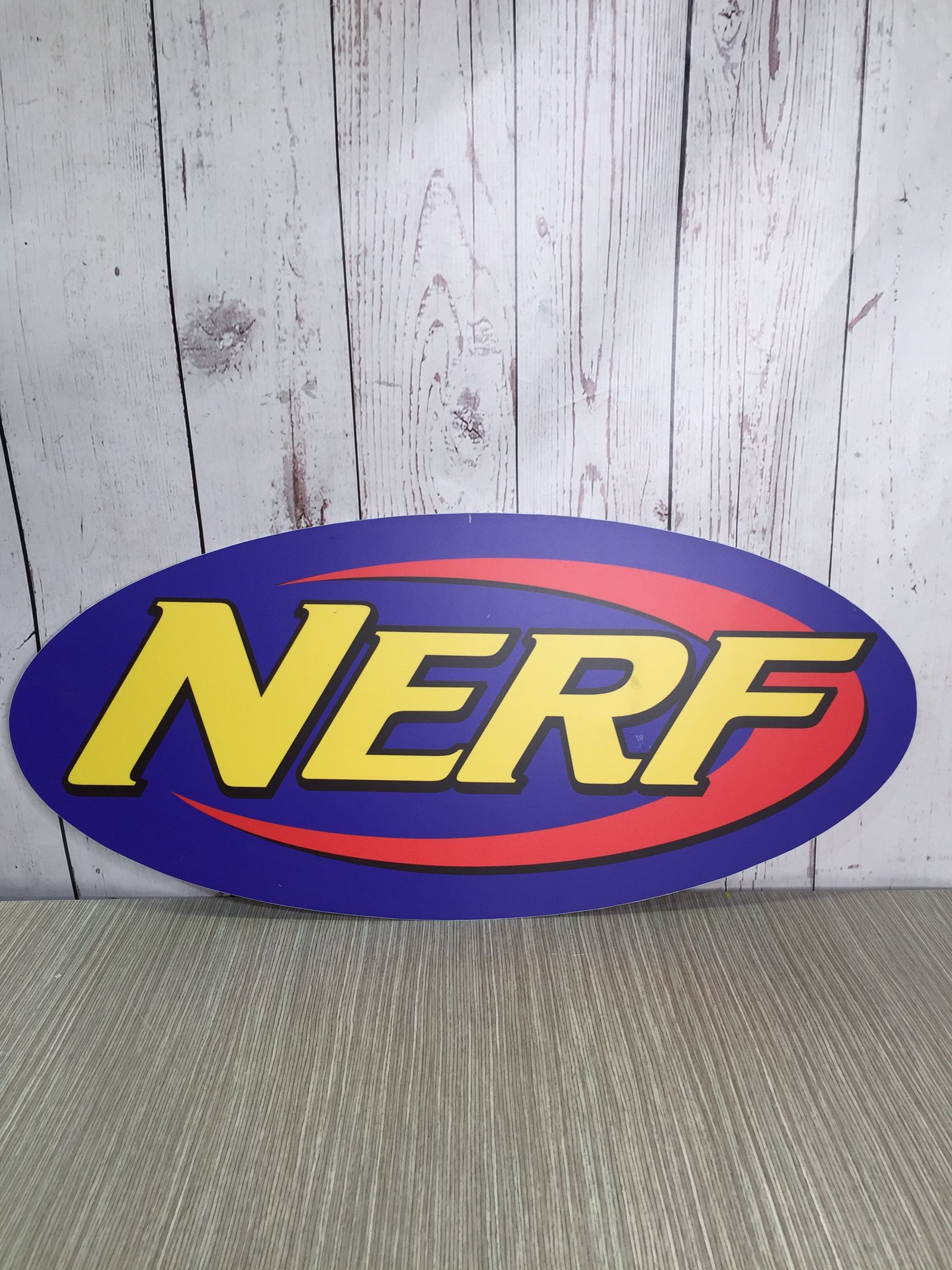 Placa Ovalada Nerf