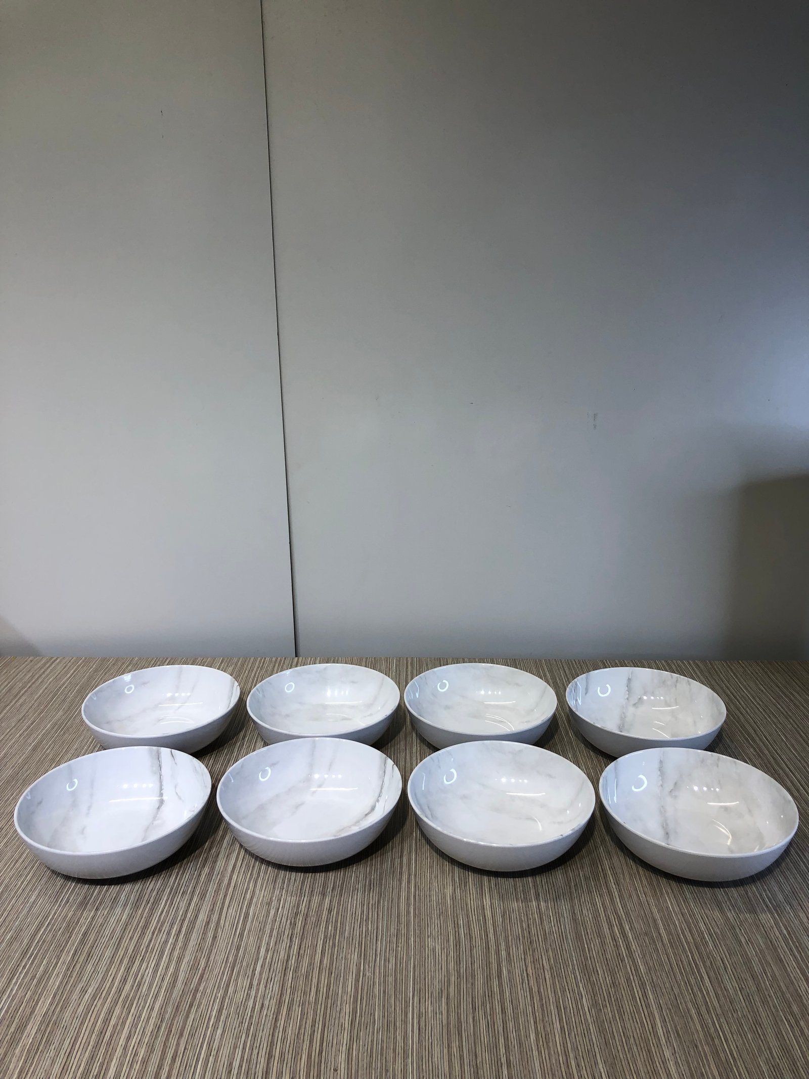 Recipiente Redondo Pasta Marmol