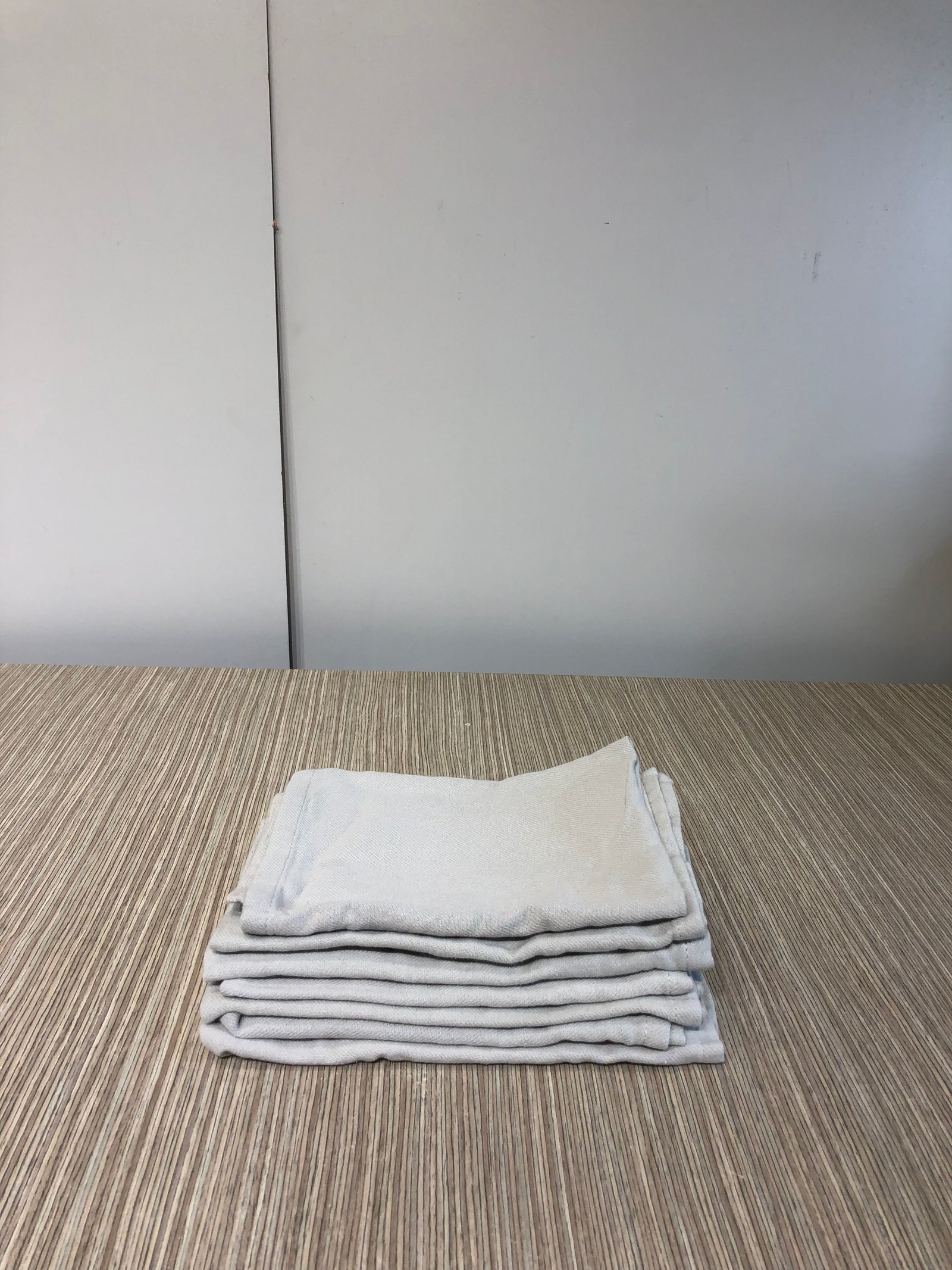 Servilleta Tela Gris Claro