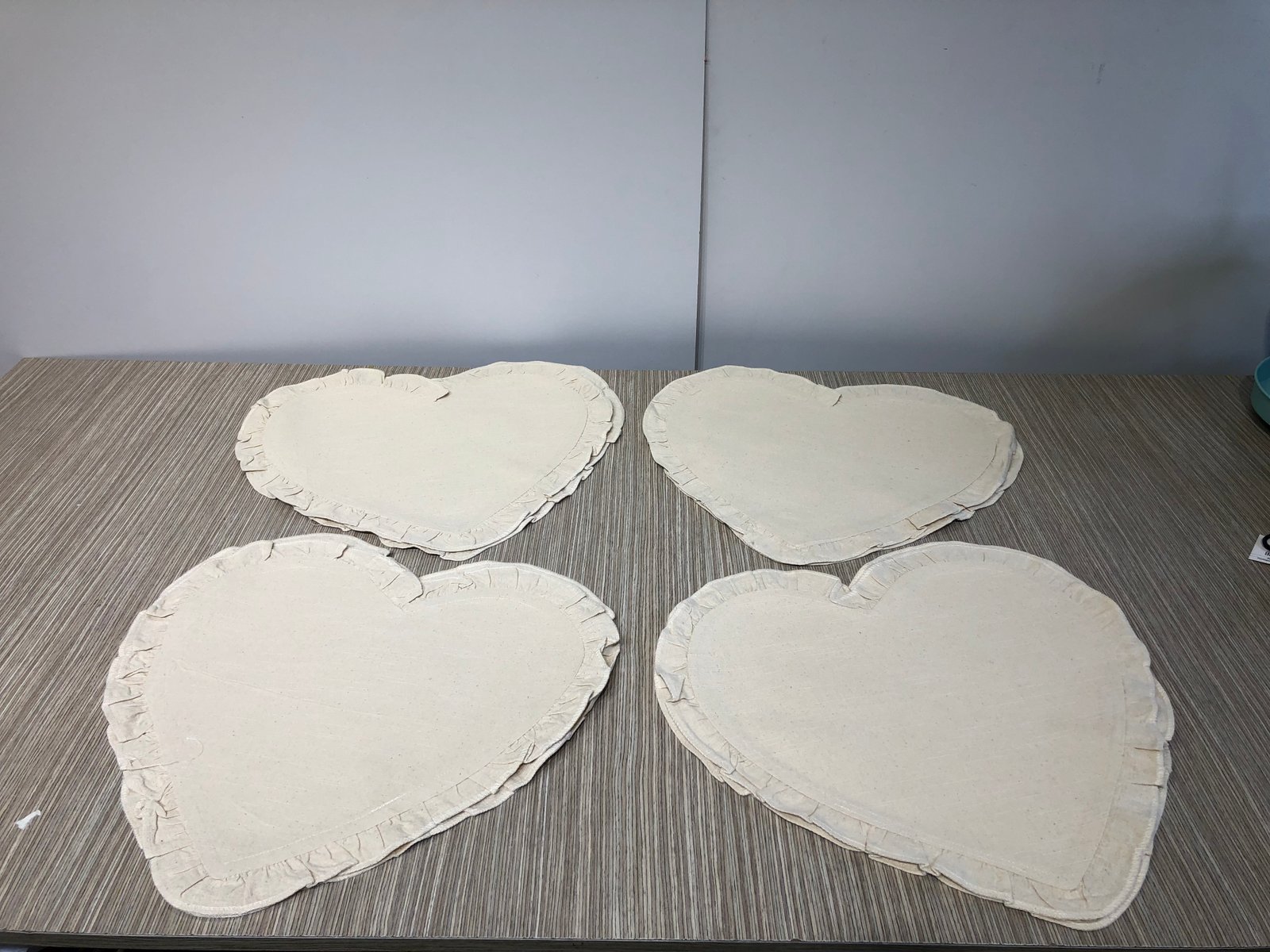 Individual Tela Corazon Beige