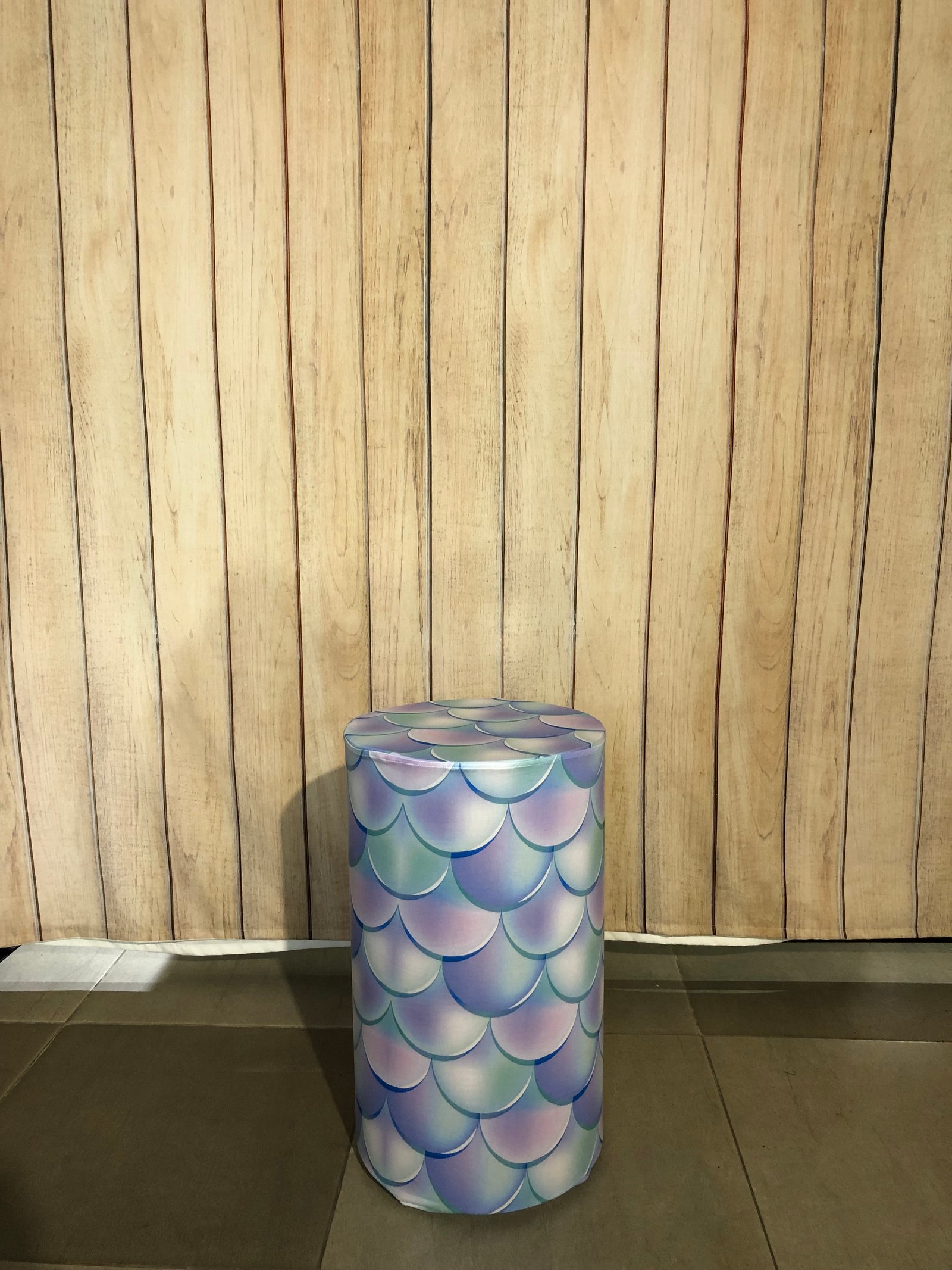 Cilindro Pequeño Tela Sirena