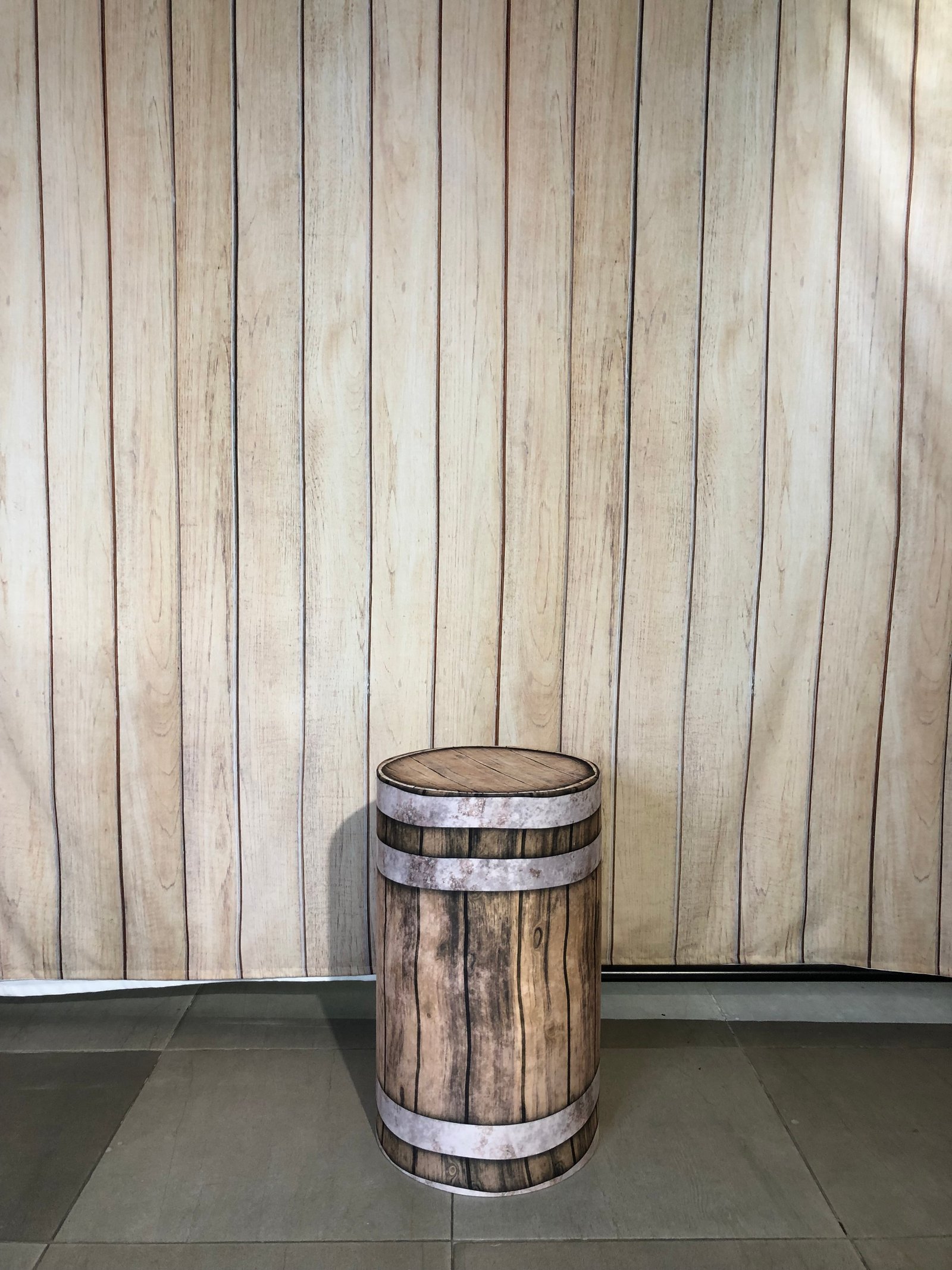 Cilindro Pequeño Tela Barril