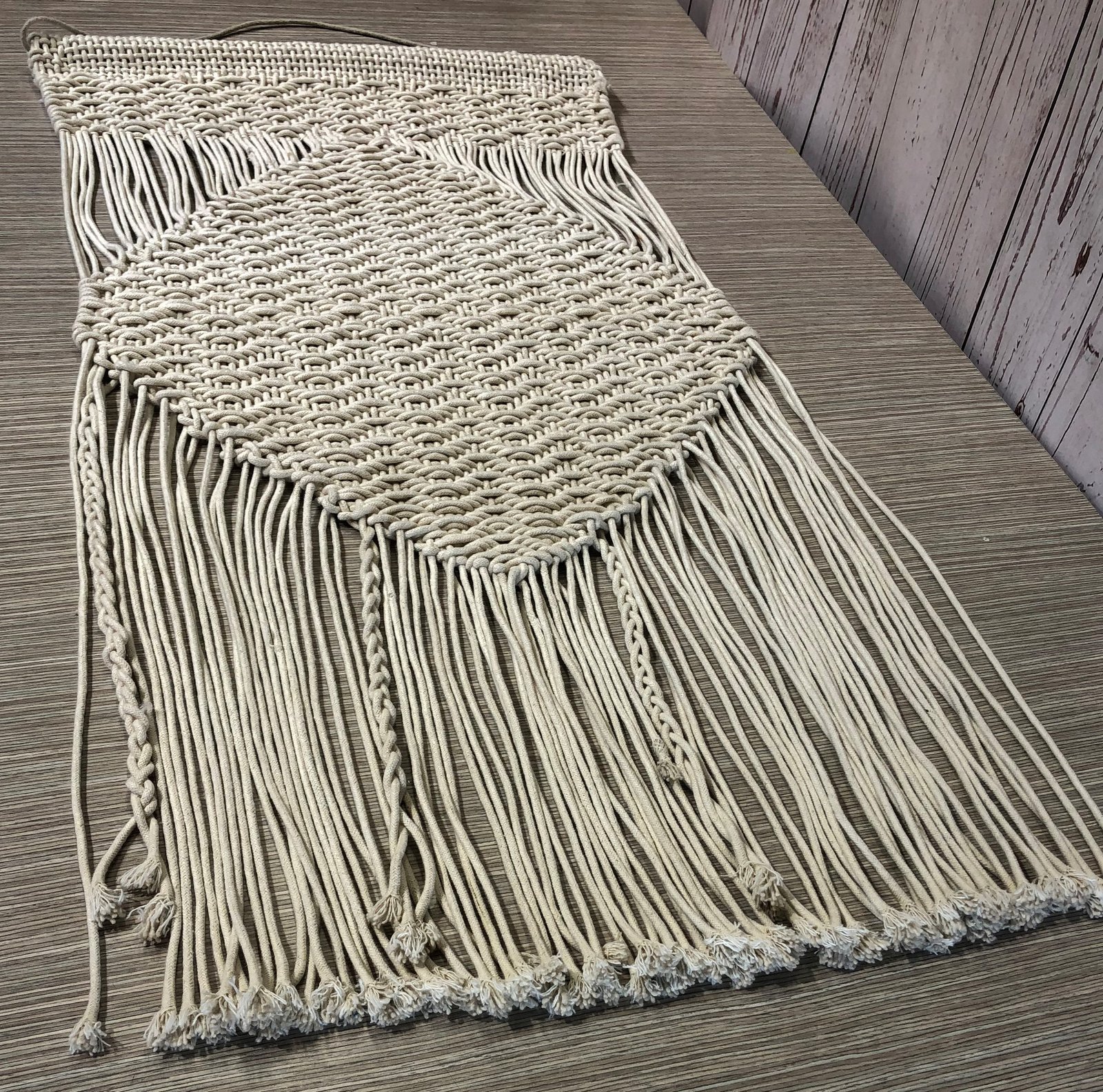 Decorativo Macrame Para Colgar Borde Cuerdas 