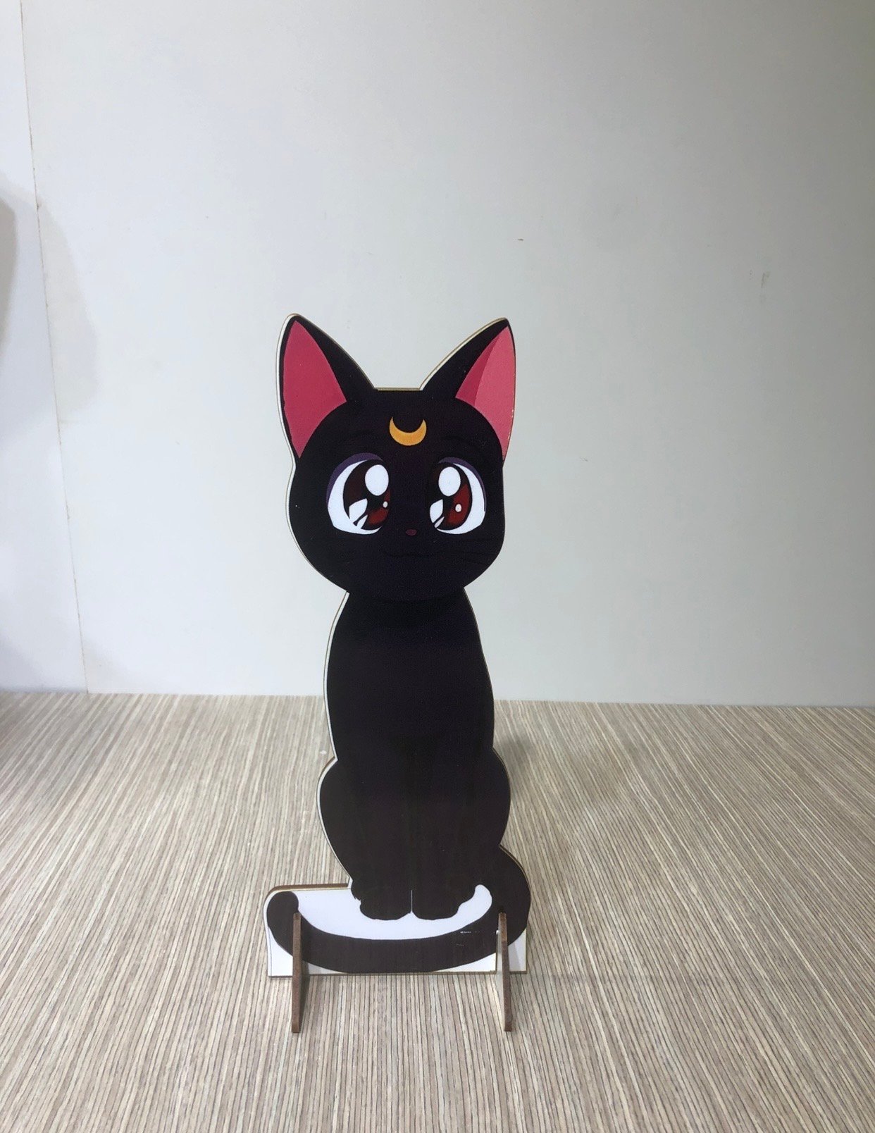 Gato Sailor Moon Mdf 30Cm